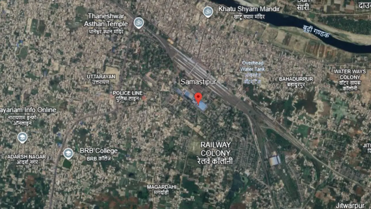 Samastipur located in red circle area, What is Samastipur