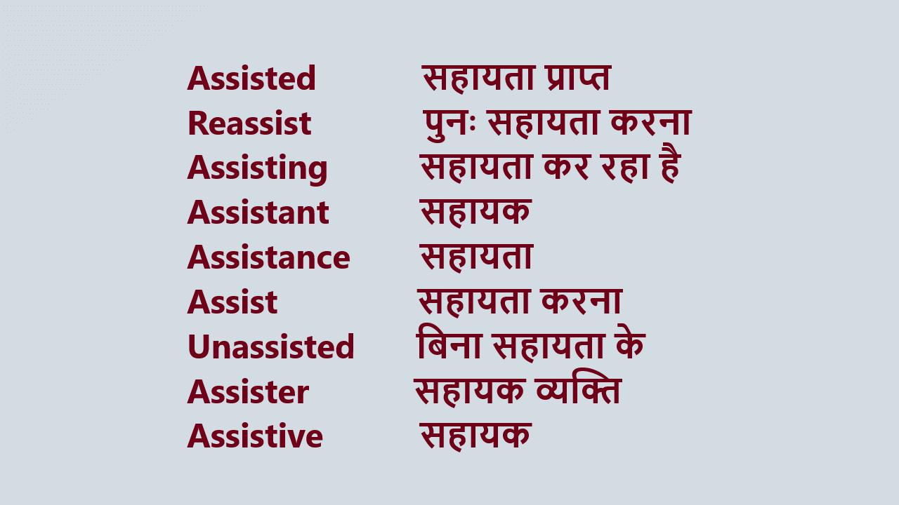 Unassisted meaning in hindi, Unassisted translate in hindi